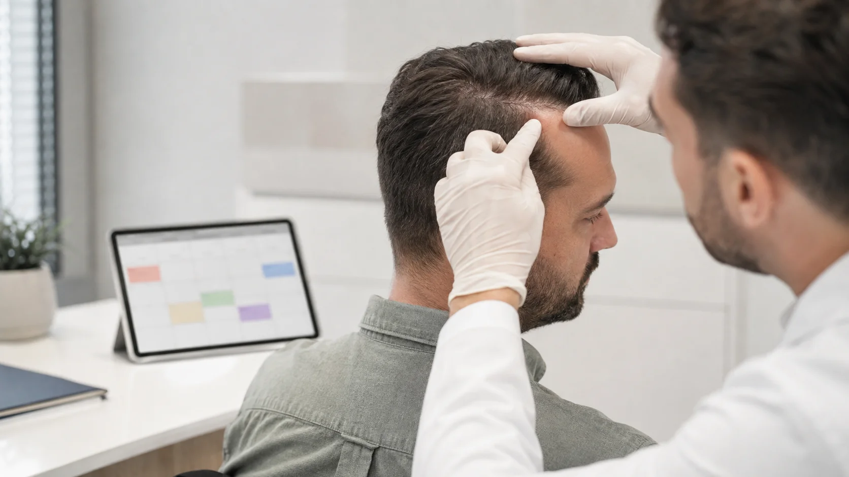 Hair Transplantation During IVF Treatment for Men: Medication Interactions, Timing, and Safety