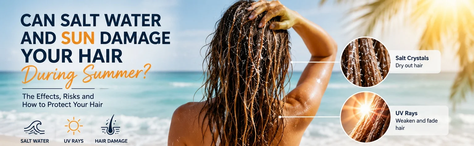 Can Salt Water and Sun Damage Your Hair During Summer?